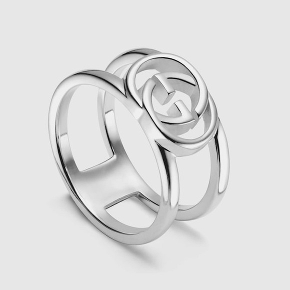Gucci Interlocking Wide Open Band Ring - Picture 3 of 8
